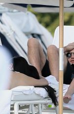 FKA TWIGS in Bikini at a Beach in Miami