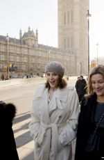 GEMMA ARTERTON at Veteran Dagenham Protesters for Equal Pay Campaign in London