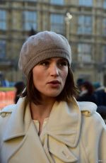 GEMMA ARTERTON at Veteran Dagenham Protesters for Equal Pay Campaign in London
