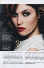 GEMMA ARTERTON in Glamour Magazine, December 2014 Issue