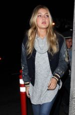 GIGI HADID Leaves The Roxy in West Hollywood