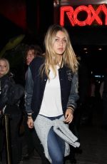 GIGI HADID Leaves The Roxy in West Hollywood