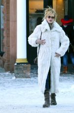 GOLDIE HAWN and MELANIE GRIFFITH Out and About in Aspen