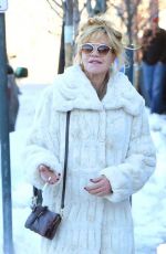 GOLDIE HAWN and MELANIE GRIFFITH Out and About in Aspen