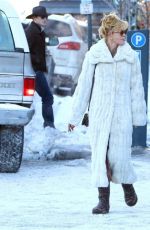 GOLDIE HAWN and MELANIE GRIFFITH Out and About in Aspen