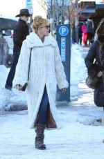 GOLDIE HAWN and MELANIE GRIFFITH Out and About in Aspen