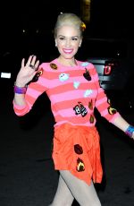 GWEN STEFANI at The Voice Season 7 Red Carpet Event in West Hollywood