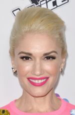 GWEN STEFANI at The Voice Season 7 Red Carpet Event in West Hollywood