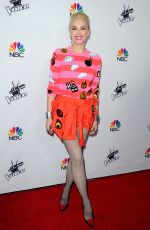 GWEN STEFANI at The Voice Season 7 Red Carpet Event in West Hollywood