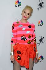 GWEN STEFANI at The Voice Season 7 Red Carpet Event in West Hollywood