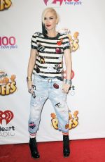 GWEN STEFANI at Z100’s Jingle Ball 2014 in New York