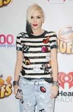 GWEN STEFANI at Z100’s Jingle Ball 2014 in New York