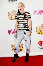 GWEN STEFANI at Z100’s Jingle Ball 2014 in New York