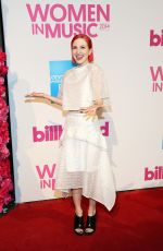 HAYLEY WILLIAMS at 2014 Billboard Women In Music Luncheon in New York 