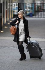 HELEN SKELTON Leaves ITV Studios in London 0312