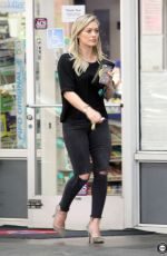 HILARY DUFF at a Gas Station in Beverly Hills 2212