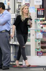 HILARY DUFF at a Gas Station in Beverly Hills 2212