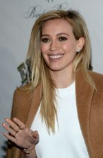 HILARY DUFF at The Elephant Man Broadway Opening Night in New York