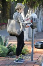 HILARY DUFF in Tights Out and About in Los Angeles 2212