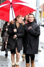 HILARY DUFF on the Set of Younger in New York 1012