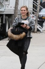 HILARY DUFF on the Younger Set in New York 1112