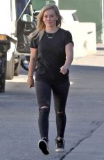 HILARY DUFF Out and About in Beverly Hills 2712
