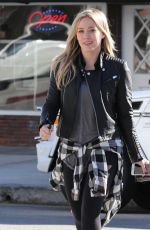 HILARY DUFF Out for Shopping in Toluca Lake