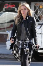 HILARY DUFF Out for Shopping in Toluca Lake