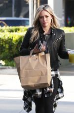 HILARY DUFF Out for Shopping in Toluca Lake