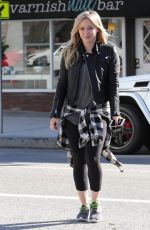 HILARY DUFF Out for Shopping in Toluca Lake