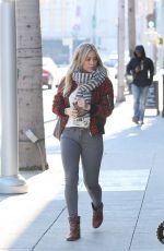 HILARY DUFF Out in Beverly Hills 2912