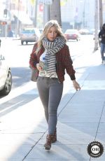 HILARY DUFF Out in Beverly Hills 2912
