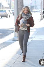 HILARY DUFF Out in Beverly Hills 2912