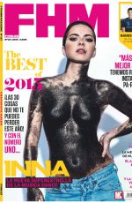 INNA in FHM Magazine, Spain January 2015 Issue