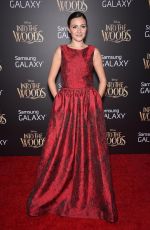ITALIA RICCI at Into the Woods Premiere in New York
