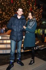 JAMIE CHUNG at Tree Lighting Spectacular in New York