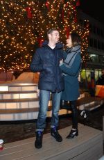 JAMIE CHUNG at Tree Lighting Spectacular in New York