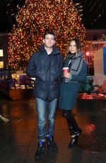 JAMIE CHUNG at Tree Lighting Spectacular in New York