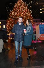 JAMIE CHUNG at Tree Lighting Spectacular in New York