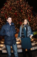 JAMIE CHUNG at Tree Lighting Spectacular in New York