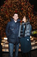 JAMIE CHUNG at Tree Lighting Spectacular in New York