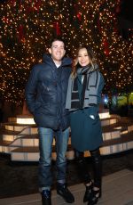 JAMIE CHUNG at Tree Lighting Spectacular in New York