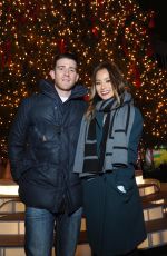 JAMIE CHUNG at Tree Lighting Spectacular in New York