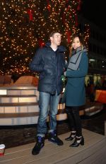 JAMIE CHUNG at Tree Lighting Spectacular in New York