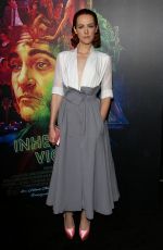 JENA MALONE at Inherent Vice Premiere in Hollywood