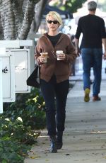 JENNA ELFMAN Leaves Cafe Alfred in Los Angeles