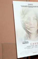 JENNIFER ANISTON at Cake Special Screening in New York