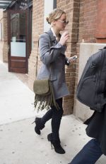 JENNIFER LAWRENCE Arrives at a Meeting in New York