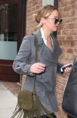 JENNIFER LAWRENCE Arrives at a Meeting in New York
