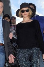 JENNIFER LAWRENCE Arrives at Los Angeles Inernational Airport 1812